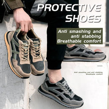 Cargar imagen en el visor de la Galería, Men&#39;s Work Boots &amp; Shoes Teenro safety shoes | JB669
