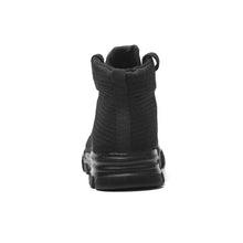 Cargar imagen en el visor de la Galería, Men&#39;s steel toe boots Extra wide work boot work safety shoes non-slip puncture-proof | Teenro 907
