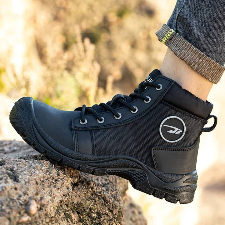 Men work boots Waterproof Indestructible Steel Toe boots | ZS009