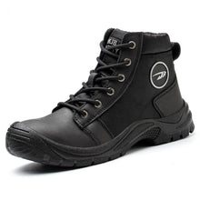 Carica l&#39;immagine nel visualizzatore Galleria, Men work boots Waterproof Indestructible Steel Toe boots | ZS009
