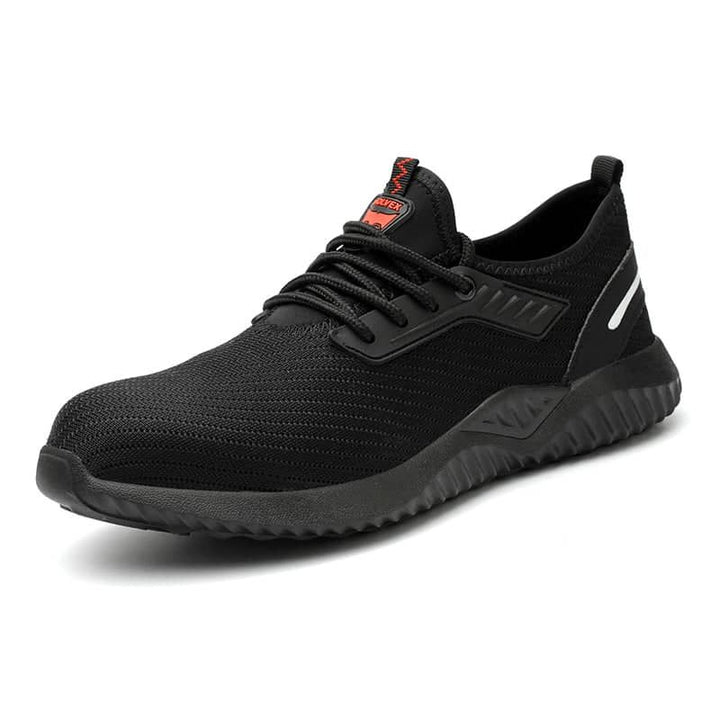 Mens Black Steel Toe Work Shoes Safety Shoes | 305