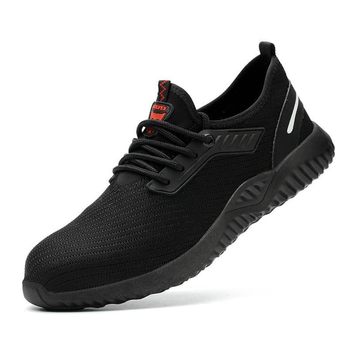 Mens Black Steel Toe Work Shoes Safety Shoes | 305