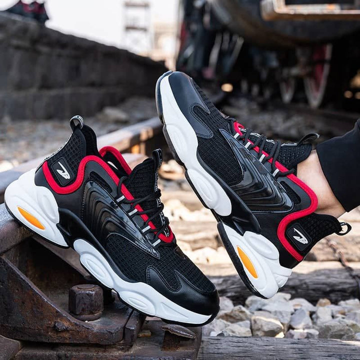 Mens slip on work boots mechanic work boots | JB783