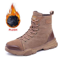 Cargar imagen en el visor de la Galería, Mens steel toe work boots Safety Boots-Essential for outdoor activities | LG611
