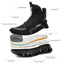 Load image into Gallery viewer, Safety Boots Are Light and Comfortable Steel Toe Cap Anti-piercing Industrial Outdoor Work Shoes

