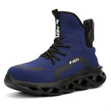 Cargar imagen en el visor de la Galería, Safety Boots Are Light and Comfortable Steel Toe Cap Anti-piercing Industrial Outdoor Work Shoes
