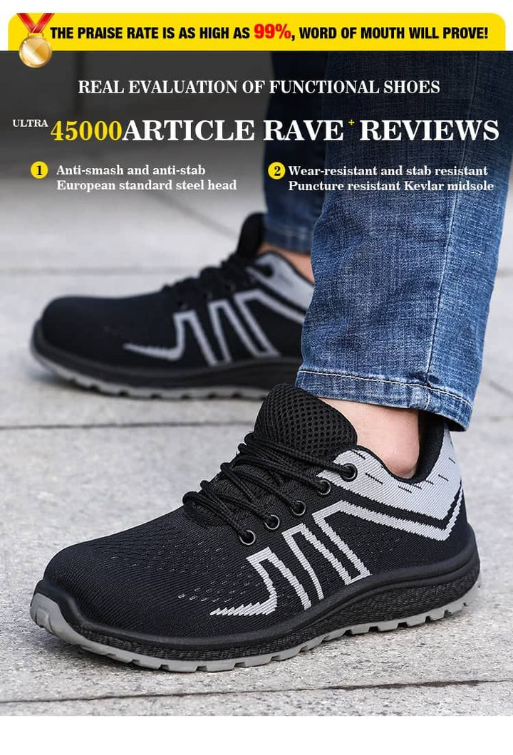Safety Shoes Boots Work Shoes Construction Indestructible Shoes Work Sneakers Security | G57