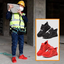Load image into Gallery viewer, Safety Shoes Men Women Fashion STEEL TOE SNEAKERS | RYDER306
