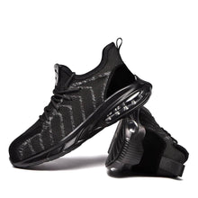 Laden Sie das Bild in den Galerie-Viewer, Safety Shoes Mens Work Boots Black Breathable | Jb711
