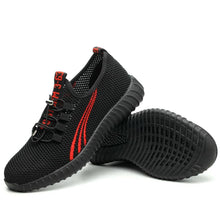 Cargar imagen en el visor de la Galería, Safety Shoes Steel Toe Work Sneakers Breathable Lightweight Construction Footwear | 023
