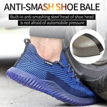 Cargar imagen en el visor de la Galería, Safety Work Shoes For Steel Toe Shoes Lightweight Breathable For Protective Shoes | 105
