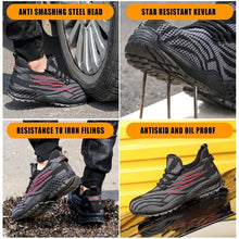 Laden Sie das Bild in den Galerie-Viewer, Steel Toe Safety Shoes Work Shoes For lightweight Breathable Anti-Smashing Non-Slip | HJ103
