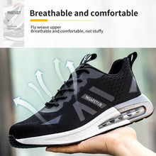 Carica l&#39;immagine nel visualizzatore Galleria, Steel Toe Shoes for Safety Work Shoes Slip Air Cushion Tennis Shoes 9KV | JB9192
