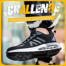 Charger l&#39;image dans la visionneuse de la galerie, Steel Toe Shoes for Safety Work Shoes Slip Air Cushion Tennis Shoes 9KV | JB9192
