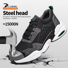 Charger l&#39;image dans la visionneuse de la galerie, Steel Toe Tennis Shoes Steel Toe Shoes Indestructible Steel Toe Work Shoes | 785
