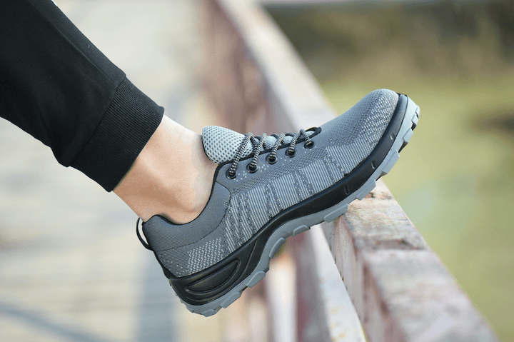 Steel toe safety shoesLightweight Safety Work Shoes fashion steel toe shoes | 001