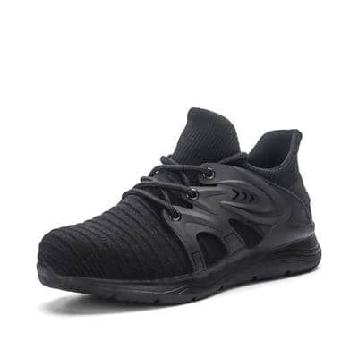 TEENRO working shoes Safety Shoes Steel Toe Work Sneakers|911