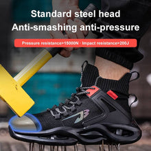 Cargar imagen en el visor de la Galería, Teenro Steel Toe Boots Lightweight Safety Work | JB675
