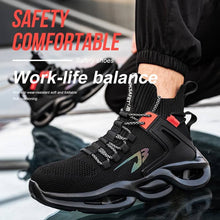 Charger l&#39;image dans la visionneuse de la galerie, Teenro Steel Toe Boots Lightweight Safety Work | JB675
