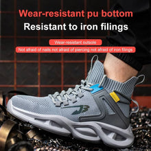 Charger l&#39;image dans la visionneuse de la galerie, Teenro Steel Toe Boots Lightweight Safety Work | JB675
