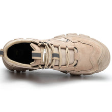 Laden Sie das Bild in den Galerie-Viewer, Teenro Unisex Steel Toe Lightweight Work Athletic Shoes JB673
