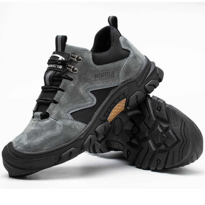 Teenro Unisex Steel Toe Lightweight Work Athletic Shoes JB673