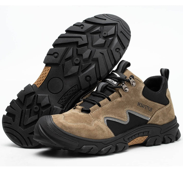Teenro Unisex Steel Toe Lightweight Work Athletic Shoes JB673