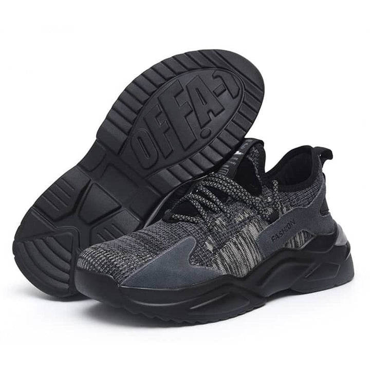 Unisex Athletic Steel Toe Safety Sneakers