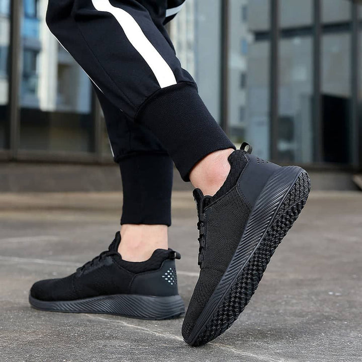 Unisex Breathable Lightweight Steel Toe Sneakers
