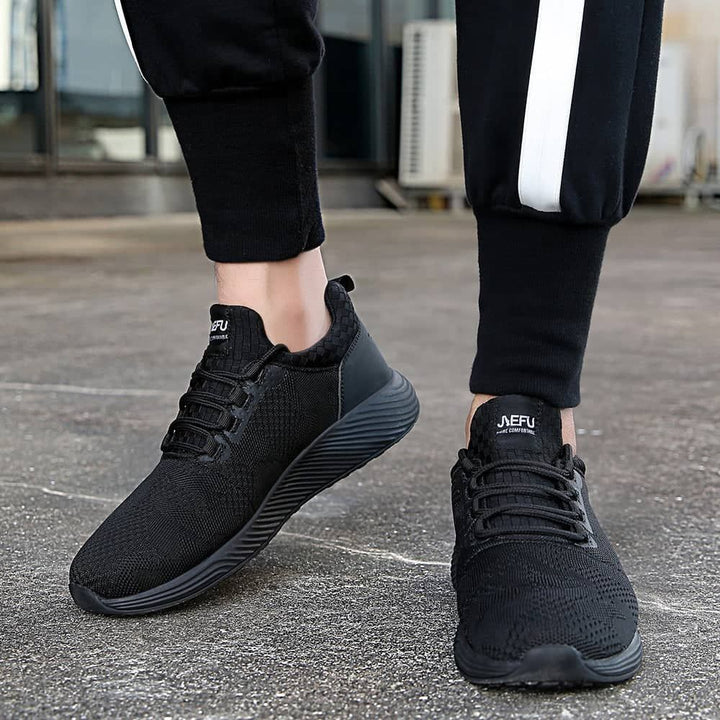 Unisex Breathable Lightweight Steel Toe Sneakers