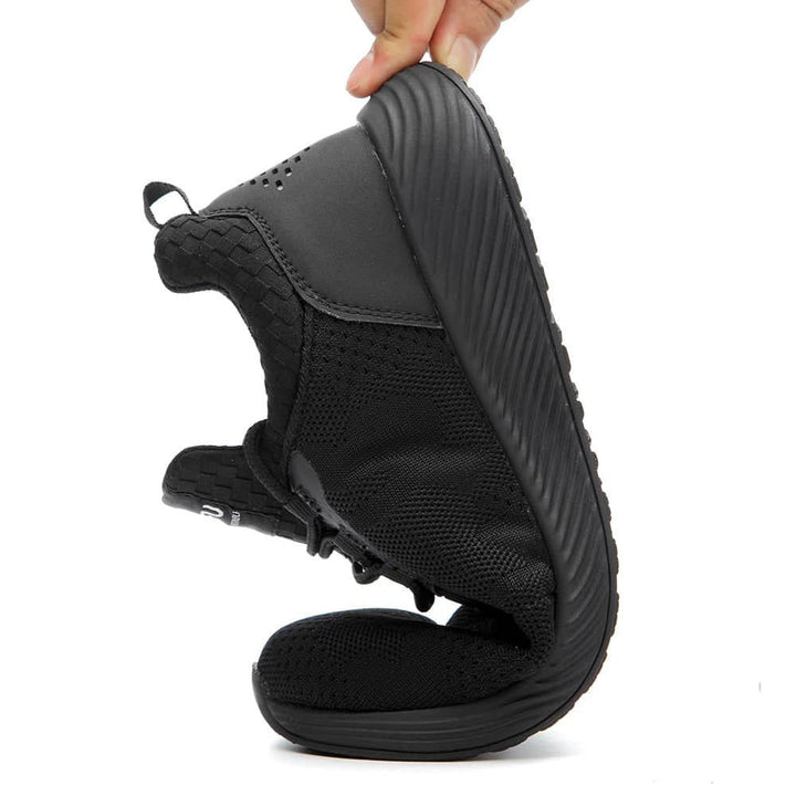 Unisex Breathable Lightweight Steel Toe Sneakers