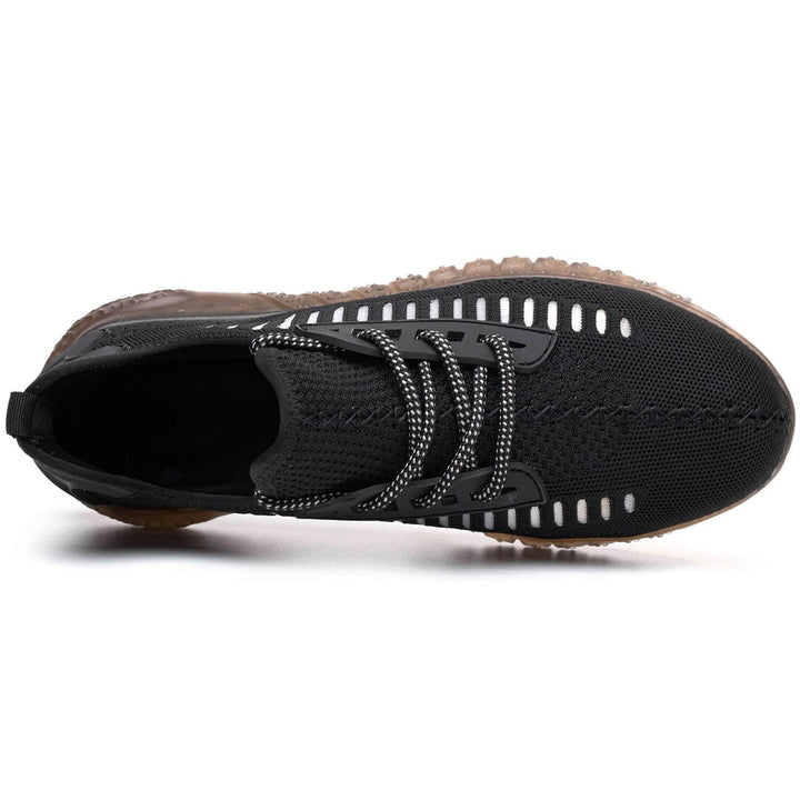 Unisex Steel Toe Non-Slip Athletic Work Shoes