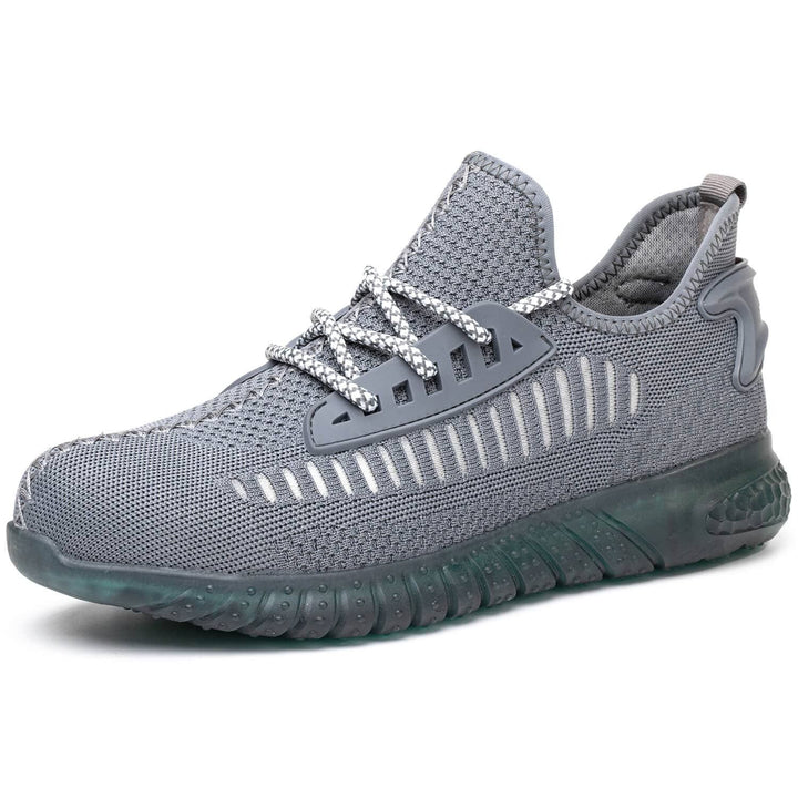 Unisex Steel Toe Non-Slip Athletic Work Shoes