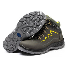Carica l&#39;immagine nel visualizzatore Galleria, Waterproof Anti-Smashing Steel Toe Work Boots | JB606
