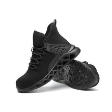 Charger l&#39;image dans la visionneuse de la galerie, Waterproof Steel Toe Shoes for Work Steel Sneakers Safety Shoes G7
