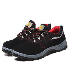 Laden Sie das Bild in den Galerie-Viewer, Wear-Resistant and Non-Slip Work Shoes Safety Footwear Anti-Smashing YS706
