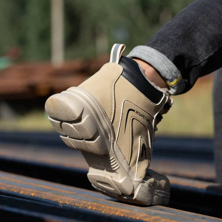 Winter Steel Cap Waterproof Work Boots Teenro JB9193