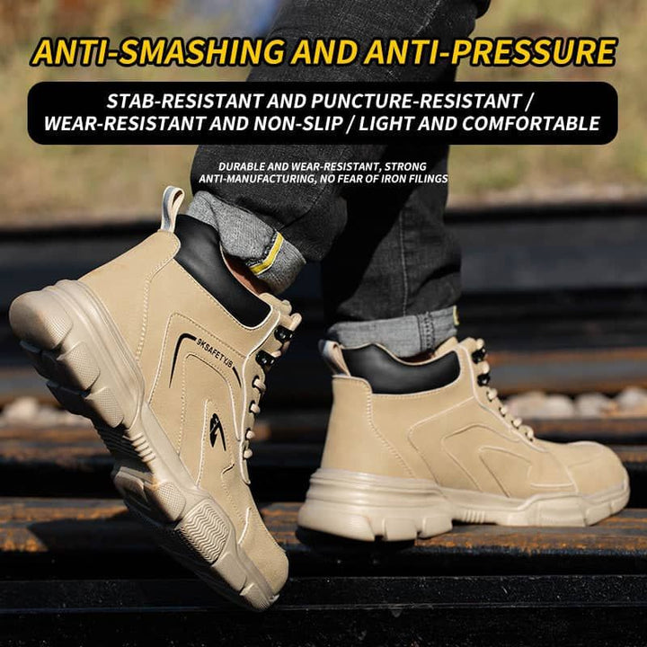 Winter Steel Cap Waterproof Work Boots Teenro JB9193