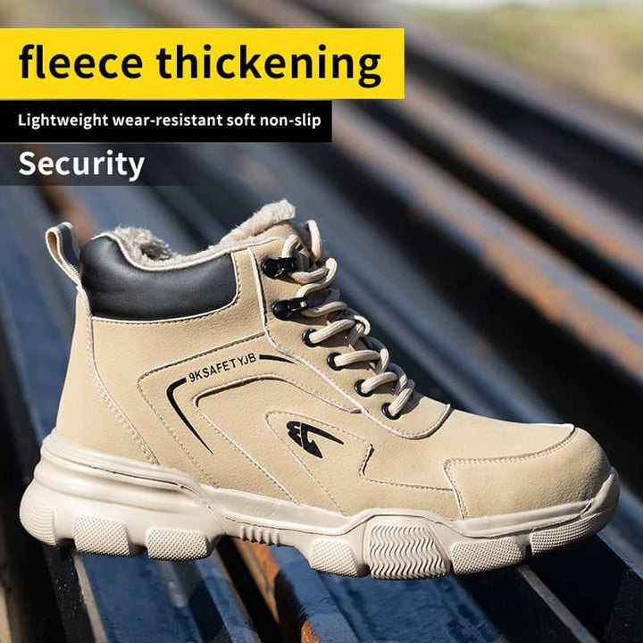 Winter Steel Cap Waterproof Work Boots Teenro JB9193