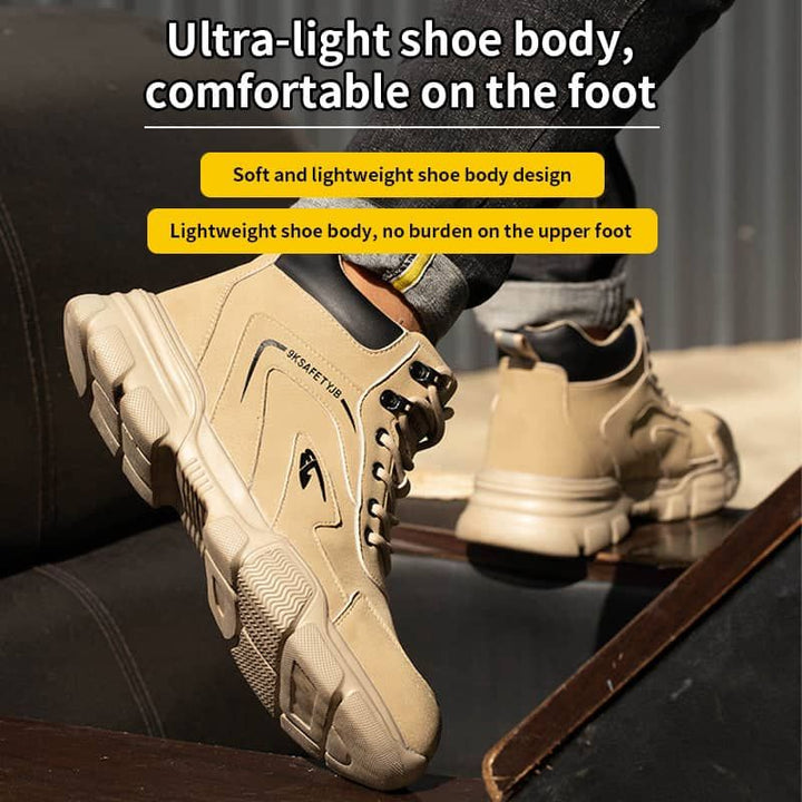 Winter Steel Cap Waterproof Work Boots Teenro JB9193