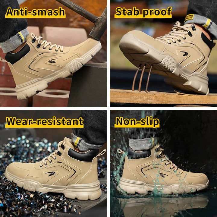 Winter Steel Cap Waterproof Work Boots Teenro JB9193