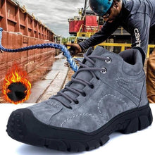 Charger l&#39;image dans la visionneuse de la galerie, Winter Warm Work Steel Toe Safety Boots | 053
