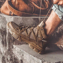 Charger l&#39;image dans la visionneuse de la galerie, Work Boots Steel Toe Shoes Comfortable Safety Work Shoes Breathable | Teenro 75
