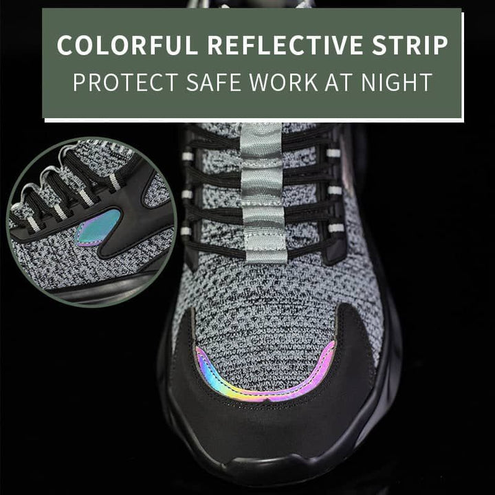 Work Safety Shoe Anti-smash Working Sneakers Protective Boot Safety Boot FASHION STEEL TOE BOOTS | 712