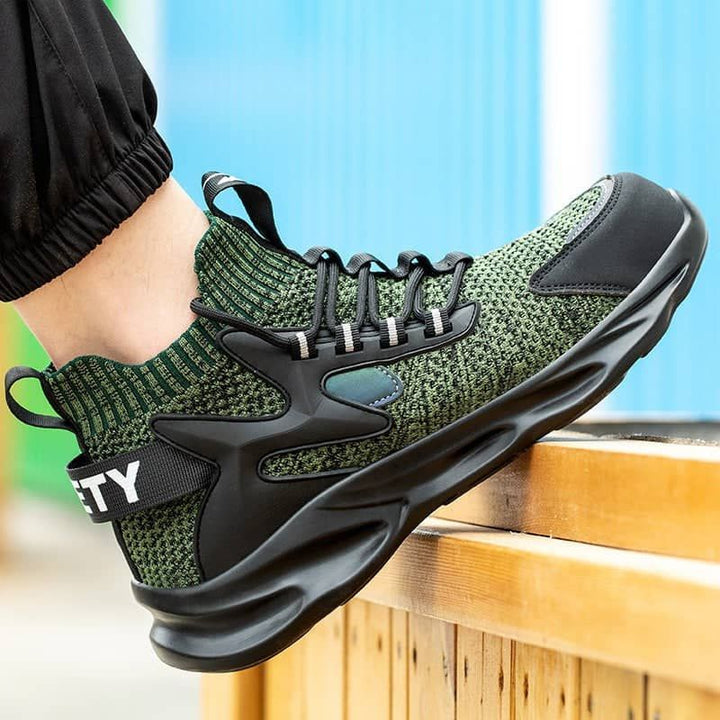 Work Safety Shoe Anti-smash Working Sneakers Protective Boot Safety Boot FASHION STEEL TOE BOOTS | 712