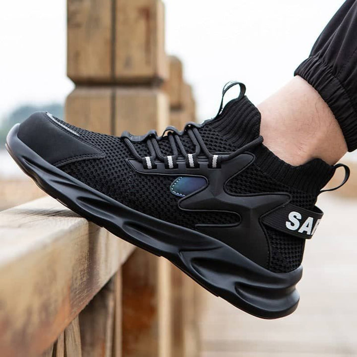 Work Safety Shoe Anti-smash Working Sneakers Protective Boot Safety Boot FASHION STEEL TOE BOOTS | 712