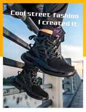 Cargar imagen en el visor de la Galería, Work Shoes For Men Safety Shoes Indestructible Work Boots | Abl92
