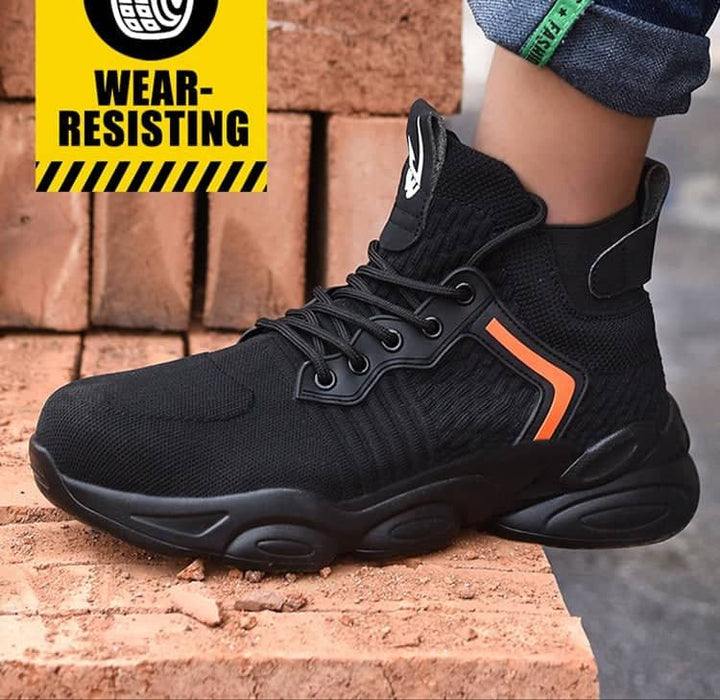 Work Shoes For Men Safety Work Composite Toe Shoes| Teenro782