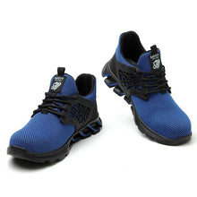 Laden Sie das Bild in den Galerie-Viewer, Work Shoes For Men Steel Toe Cap Safet Shoes Breathable | LDF18
