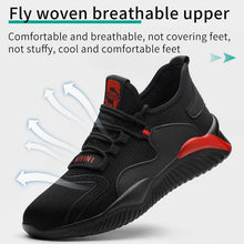 Cargar imagen en el visor de la Galería, Work Shoes Lightweight Breathable Construction Shoes for Steel Toe Shoes | 797
